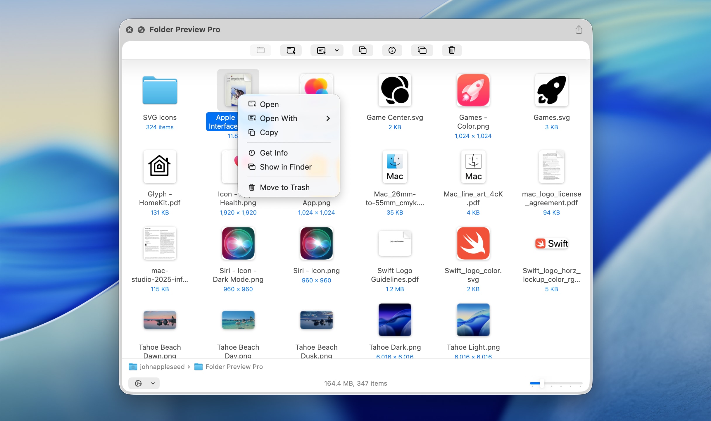 Folder Preview Pro screenshot