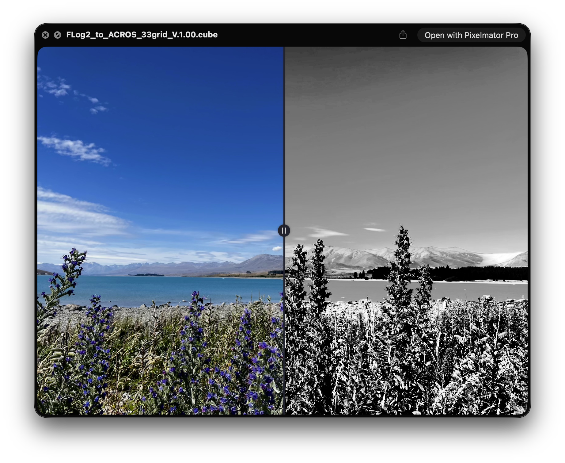 LUT Preview Hero Dark